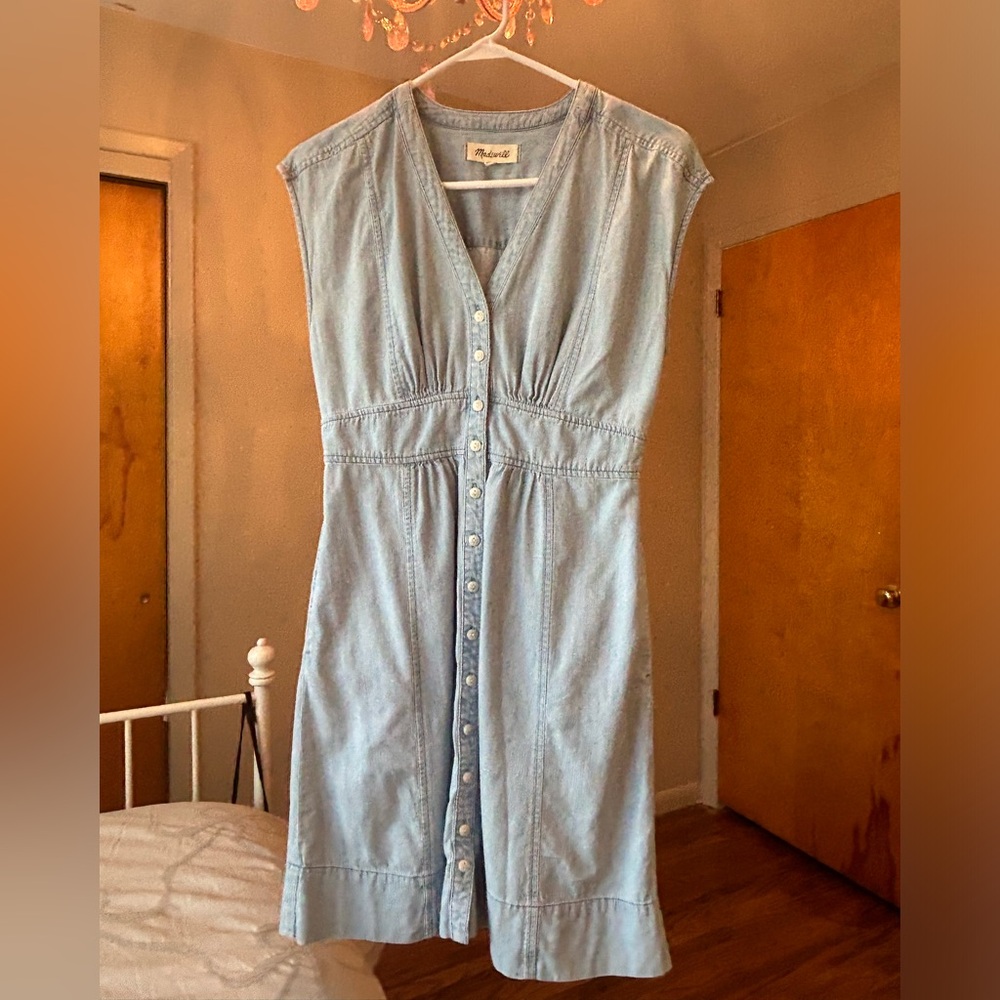 Madewell Light Denim summer dress